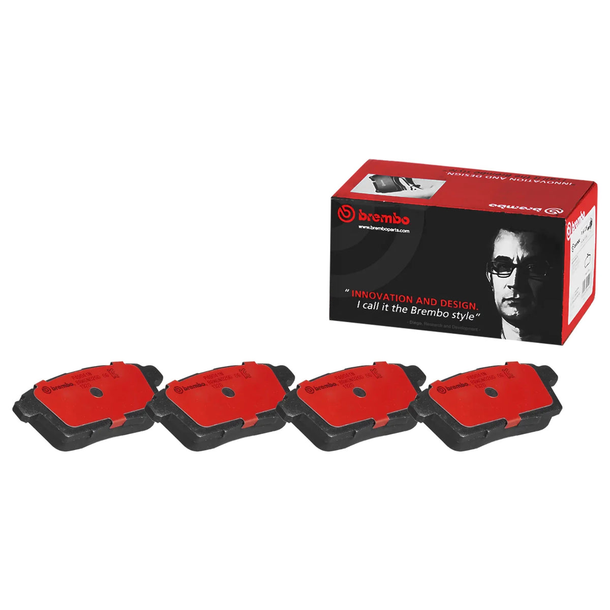 Brembo REAR Brake Pad Set For Mazda CX-7 (ER) 2.2L Turbo Diesel AWD 9/2009-2013