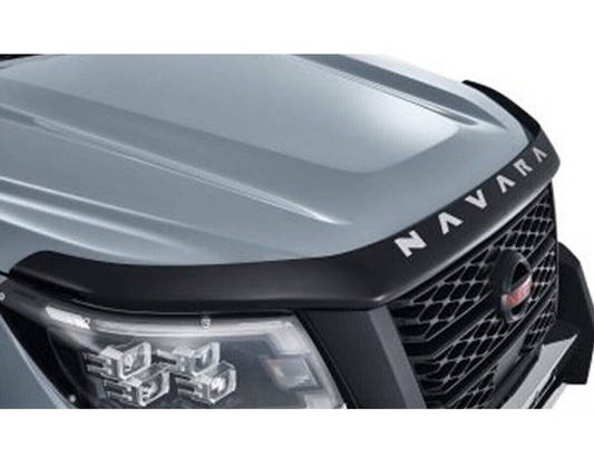 GENUINE BLACK BONNET PROTECTOR KIT FOR NISSAN NAVARA D23 D-23 2021-