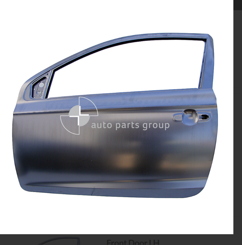 Genuine Front LEFT DOOR FOR Hyundai i20 PB 7/2010-6/2012 3-DOOR