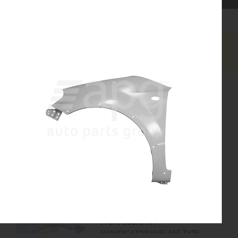 GENUINE LEFT FRONT GUARD FOR SUZUKI SX4 1/2007-12/2014 HATCH SEDAN ...