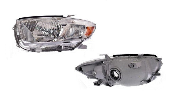 NEW LEFT SIDE HEADLIGHT FOR TOYOTA KLUGER GSU40 08/07-09/10 SUIT KX-S AND GRANDE