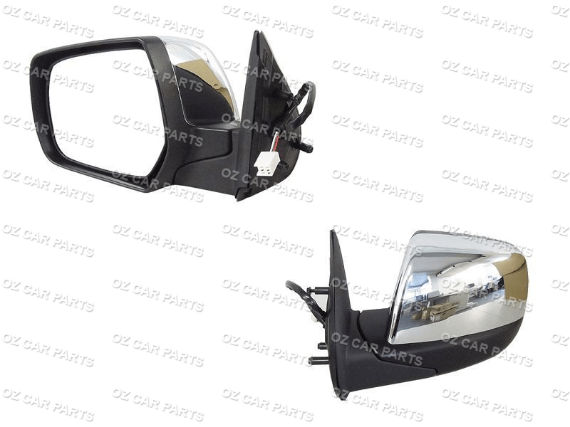 PASSENGER SIDE LEFT CHROME DOOR MIRROR FITS FORD RANGER PJ PK 2006-2011 NEW