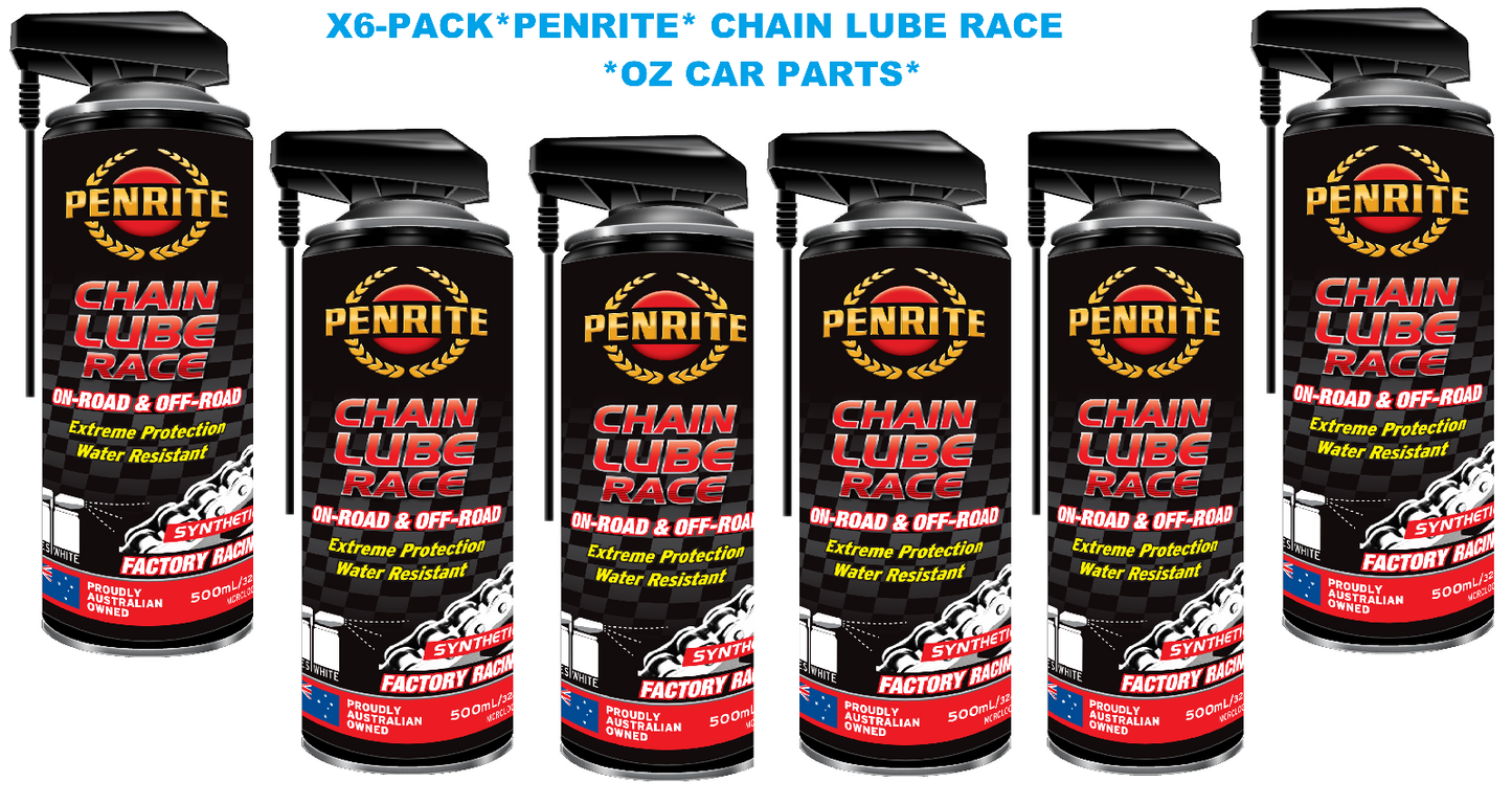 X6 PACK *PENRITE* MCRCL0005  CHAIN LUBE RACE