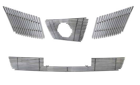 NEW FRONT GRILLE FOR NISSAN NAVARA 4WD D40 12/05-04/2010 STAINLESS BILLET GRILLE