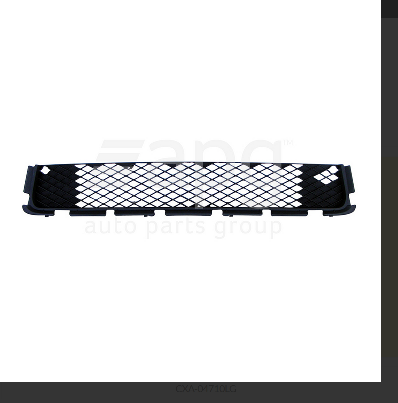 NEW FRONT BAR LOWER GRILLE FOR Mitsubishi ASX 8/2011-9/2012 Platinum