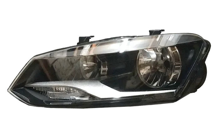 NEW LEFT HEADLIGHT FOR VOLKSWAGEN POLO 6R 03/2010-07/2014 HEAD LIGHT H7/H7-GLOBE