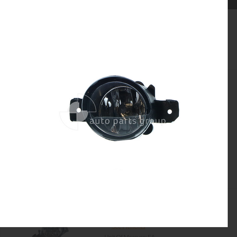 NEW LEFT FOG LIGHT LAMP FOR Renault Clio MKII/MKIII/MKIV 12/2001-8/2008
