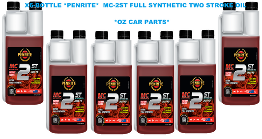 X6-BOTTLE *PENRITE* MC2FULLSYN001CP  MC-2ST FULL SYNTHETIC TWO STROKE OIL