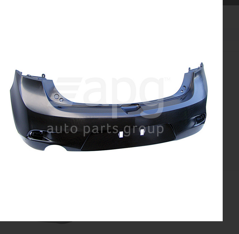 GENUINE REAR BUMPER BAR FOR MAZDA-3 9/2011-11/2013 HATCH MPS