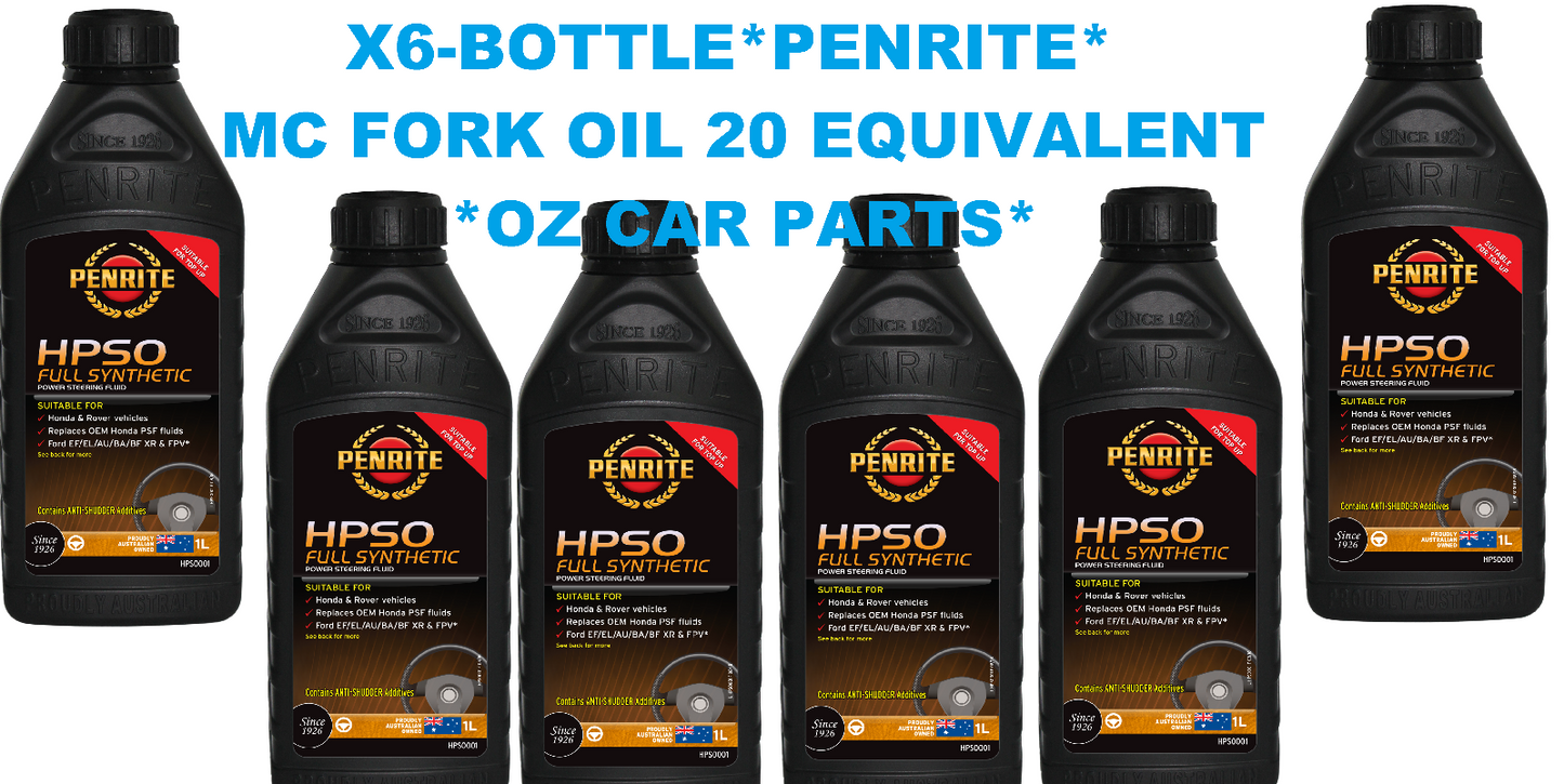 X6 PCK *PENRITE* HPSO001  MC FORK OIL 20 EQUIVALENT fully synthetic oil