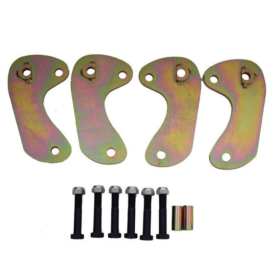 4"-6"Lift Front Caster 5Â° Castor Plate Kit For Toyota Landcruiser 80 105 1991-ON