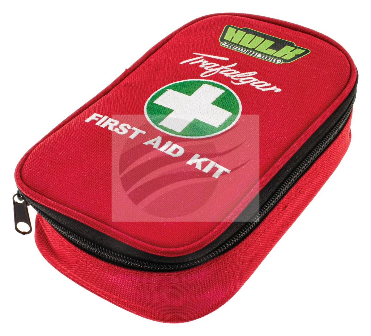 NEW  PERSONAL VEHICLE FIRST AID KIT SOFT RED DURABLE CASE
