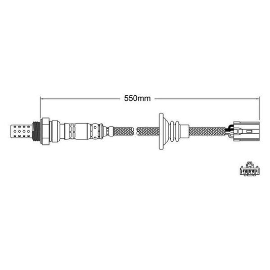 NEW Exhaust O2 Oxygen Sensor FOR Mitsubishi Lancer (CH 2.0L 4G94 / 2.4L 4G69,