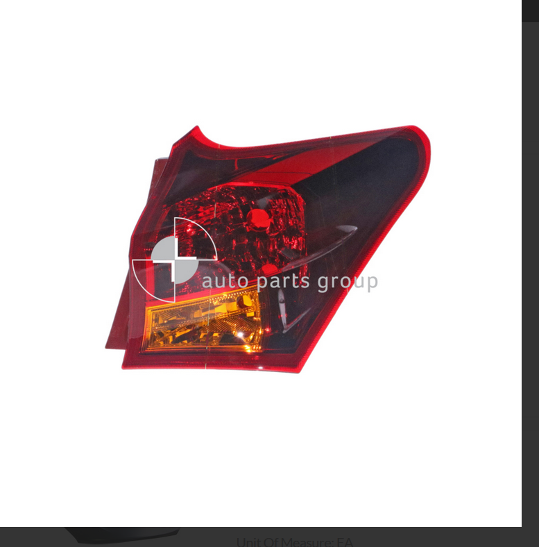 NEW RIGHT TAIL LIGHT LAMP FOR TOYOTA COROLLA ZRE182-R 8/2012-6/2018 LEVIN ZR-MT