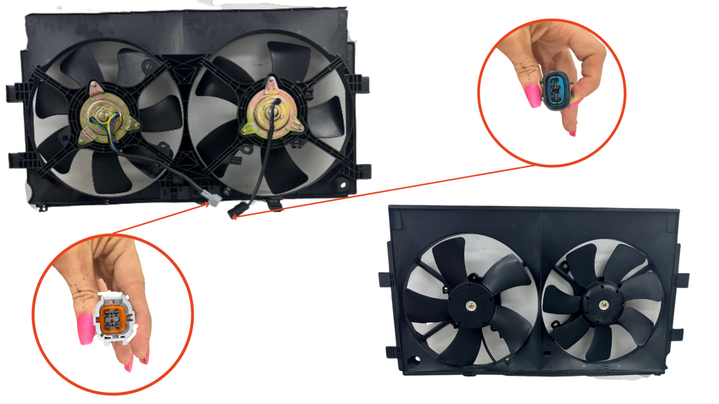 NEW RADIATOR FAN ENGINE FAN FOR MITSUBISHI ASX XA/XB/XC 08/2010-08/2019 DIESEL