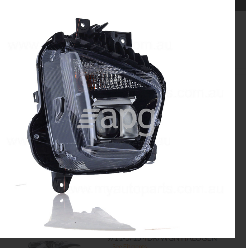 GENUINE LEFT HEADLIGHT FOR HYUNDAI TUCSON NX4 1/2021-ON HALOGEN TYPE