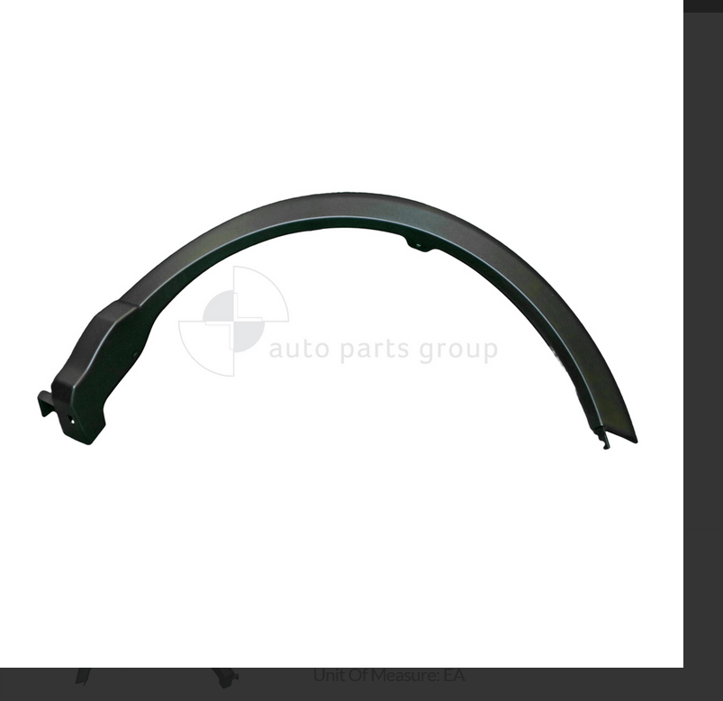 GENUINE LEFT REAR GUARD FLARE FOR Toyota RAV4 ALA49R /ASA44/ZSA42 12/2015-1/2019