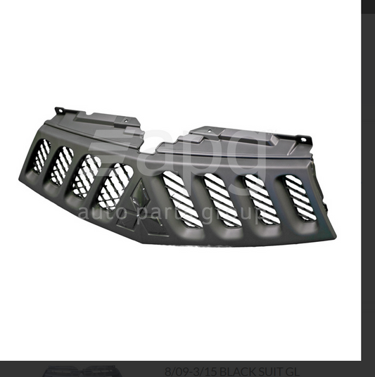 GENUINE FRONT GRILLE FOR MITSUBISHI TRITON 7/06-8/09 2WD/4WD S/CAB & D/CAB BLACK