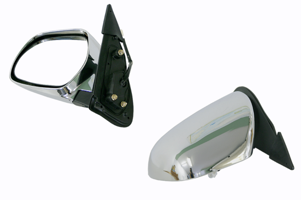NEW PASSENGER SIDE DOOR MIRROR FOR TOYOTA HIACE TRH/KDH 03/2005 ~ 11/2013 CHROME