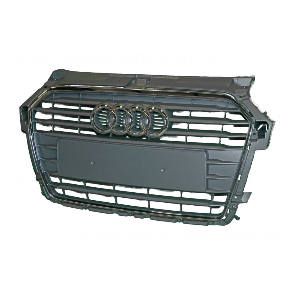 GENUINE FRONT GRILLE FOR Audi A1 8X 2015 to 2019 A1-S1 Stone Grey