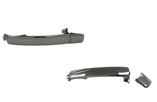 NEW LEFT FRONT DOOR HANDLE FOR NISSAN X-TRAIL T31 02/2017-07/2022 OUTER CHROME