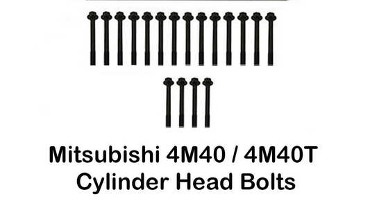 NEW Cylinder Head Bolts Set FOR Mitsubishi 4M40 4M40T Pajero Triton 4 Cyl
