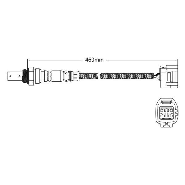NEW Exhaust O2 Oxygen Sensor FOR Jaguar S-Type (X200) â€“ 2.5L, 3.0L V6 & 4.2L V8