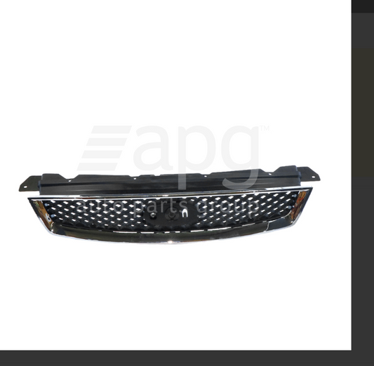 NEW FRONT UPPER GRILLE FOR FOCUS 1/2005-3/2009 CHROME GRILLE