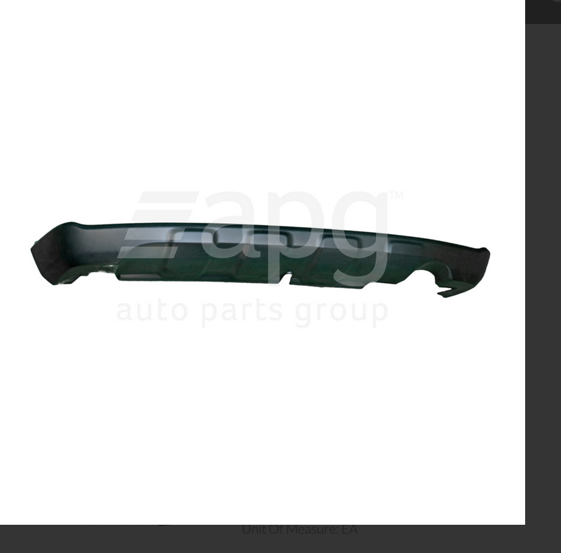 GENUINE REAR BUMPER BAR FOR HONDA CR-V 2/2010-9/2011 CRV LOWER MOULD