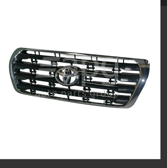 GENUINE FRONT GRILLE FOR TOYOTA LANDCRUISER WAGON 11/2007-3/2012 CHROME