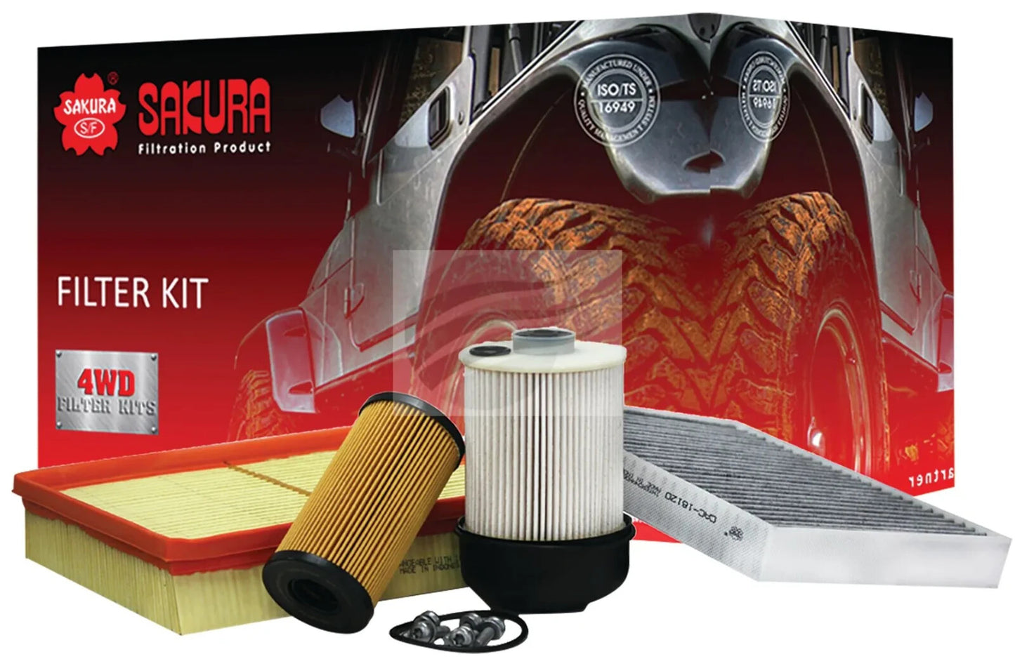SERVICE FILTER KIT OIL AIR FUEL CABIN FOR NISSAN NAVARA D23 NP300