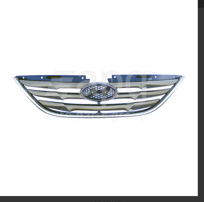 NEW FRONT UPPER GRILLE FOR HYUNDAI I45 YF 5/2010-1/2013 SEDAN WITHOUT BADGE