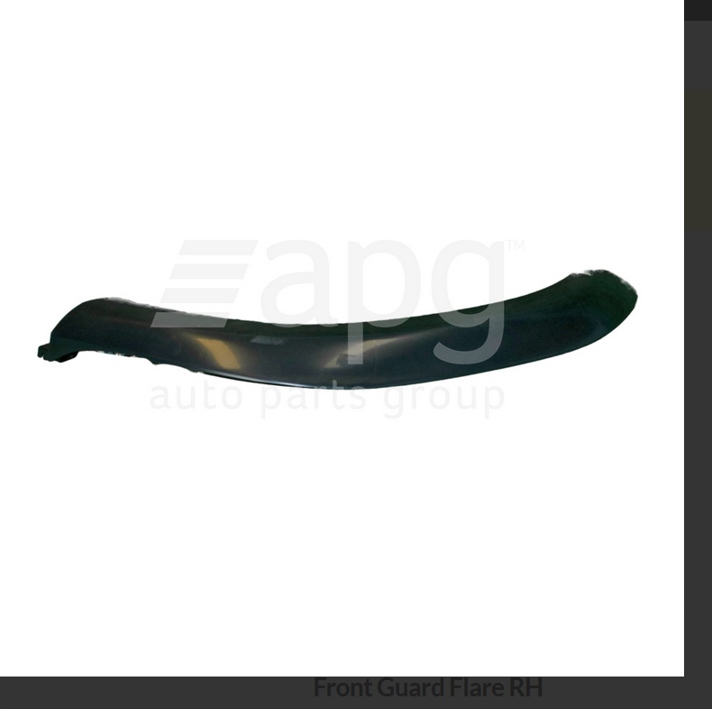 GENUINE LEFT FRONT GUARD FLARE FOR Toyota Landcruiser FZJ/HDJ/HZJ80R 1/95-1/98