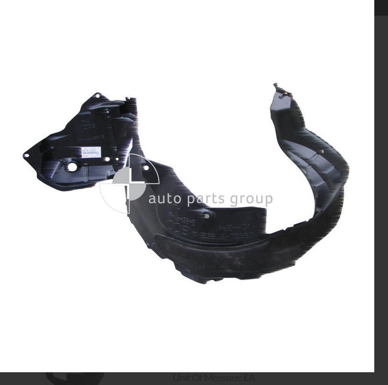 GENUINE LEFT FRONT INNER GUARD LINER FOR TOYOTA COROLLA 4/2010-12/2013 4DR