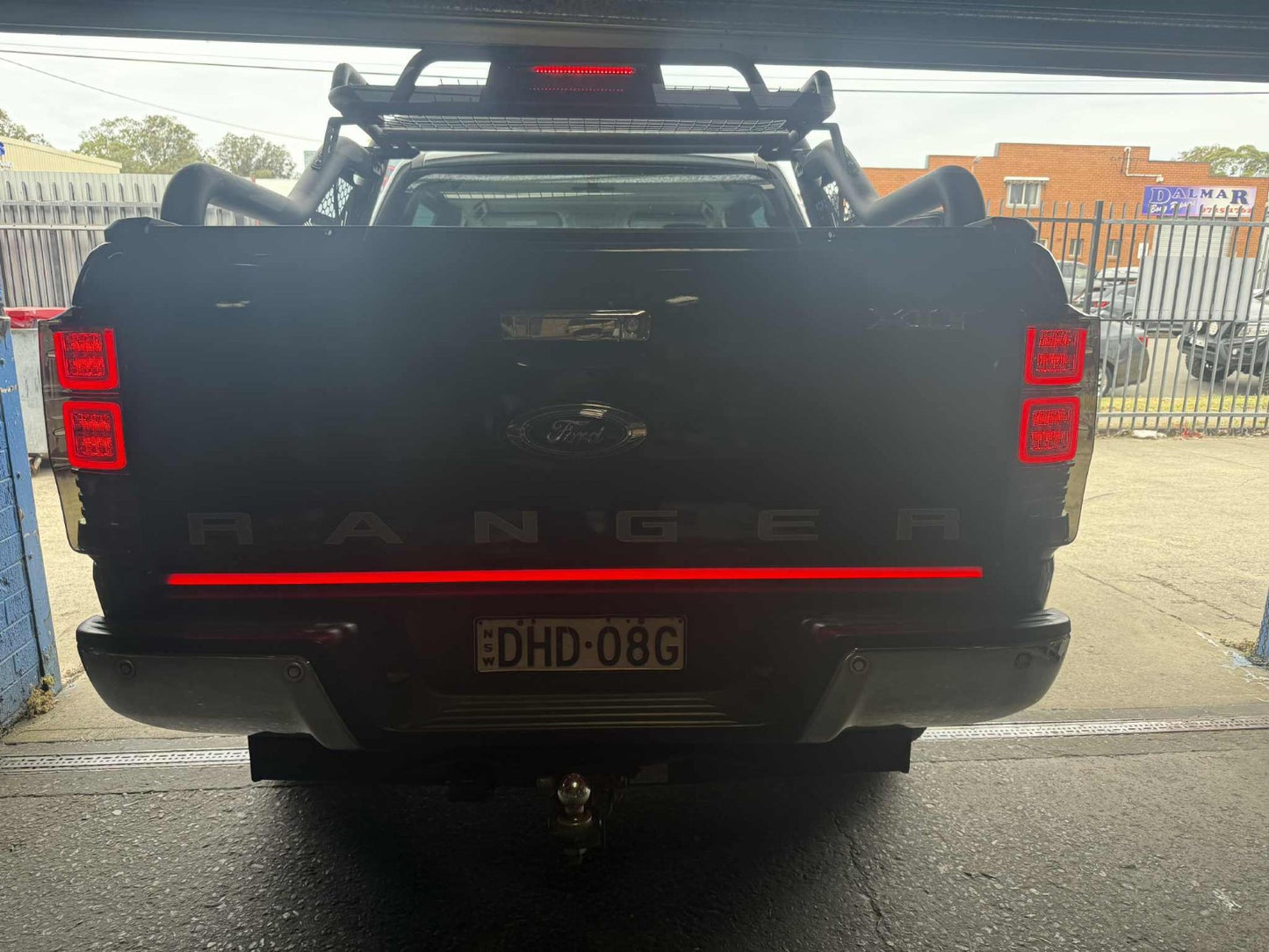 LED LIGHT BAR Waterproof LIGHT WITH Aluminium FRAME Reverse + Brake + Park