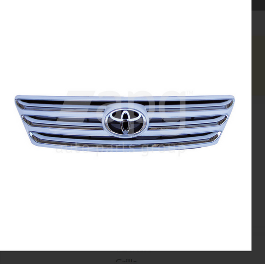 GENUINE FRONT GRILLE FOR TOYOTA AVENSIS VERSO 10/2003-12/2009 SILVER