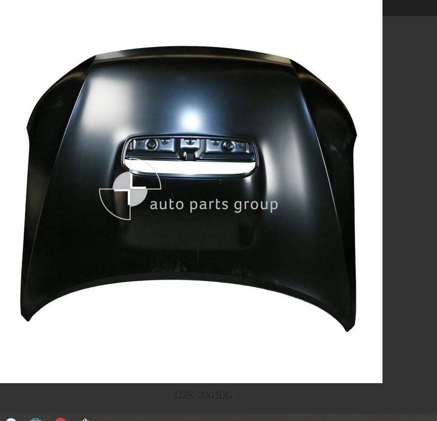 GENUINE NEW BONNET FOR SUBARU FORESTER S3 12/2010-8/2012 WAGON SCOOP TYPE