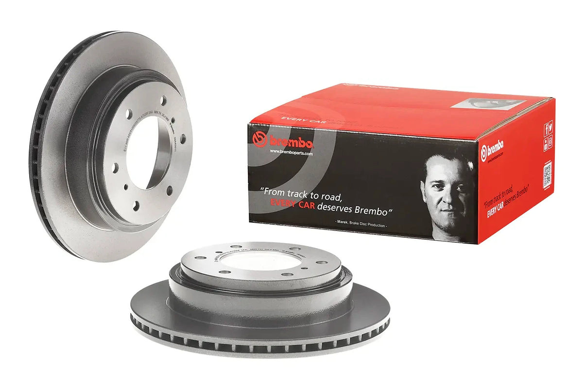 Brembo REAR Disc Brake Rotor FOR Mitsubishi Pajero 2000-2007 *300MM-DISC
