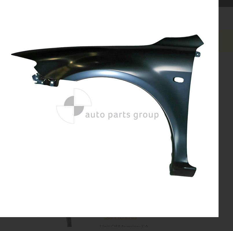 GENUINE LEFT FRONT GUARD FOR MAZDA-6 7/2002-2/2008 SEDAN HATCH WAGON A ...