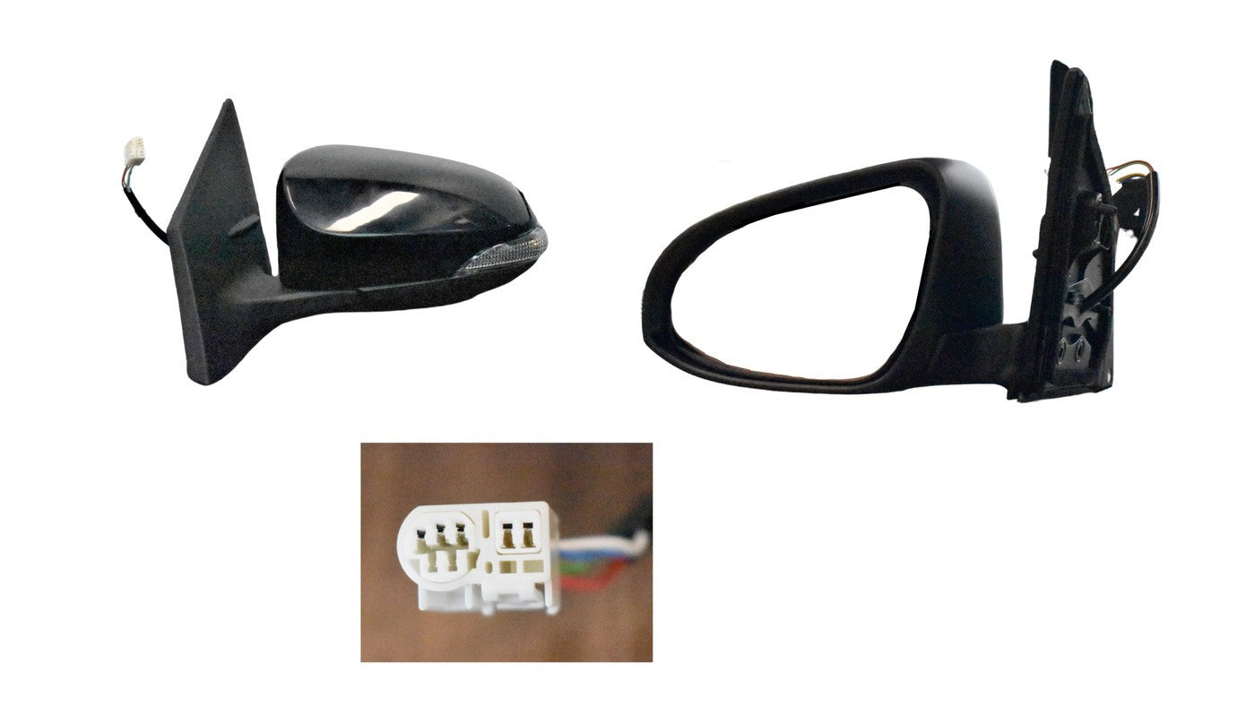 NEW LEFT SIDE DOOR MIRROR FOR TOYOTA COROLLA ZRE182/ZWE186 01/13-07/2018 7-PIN