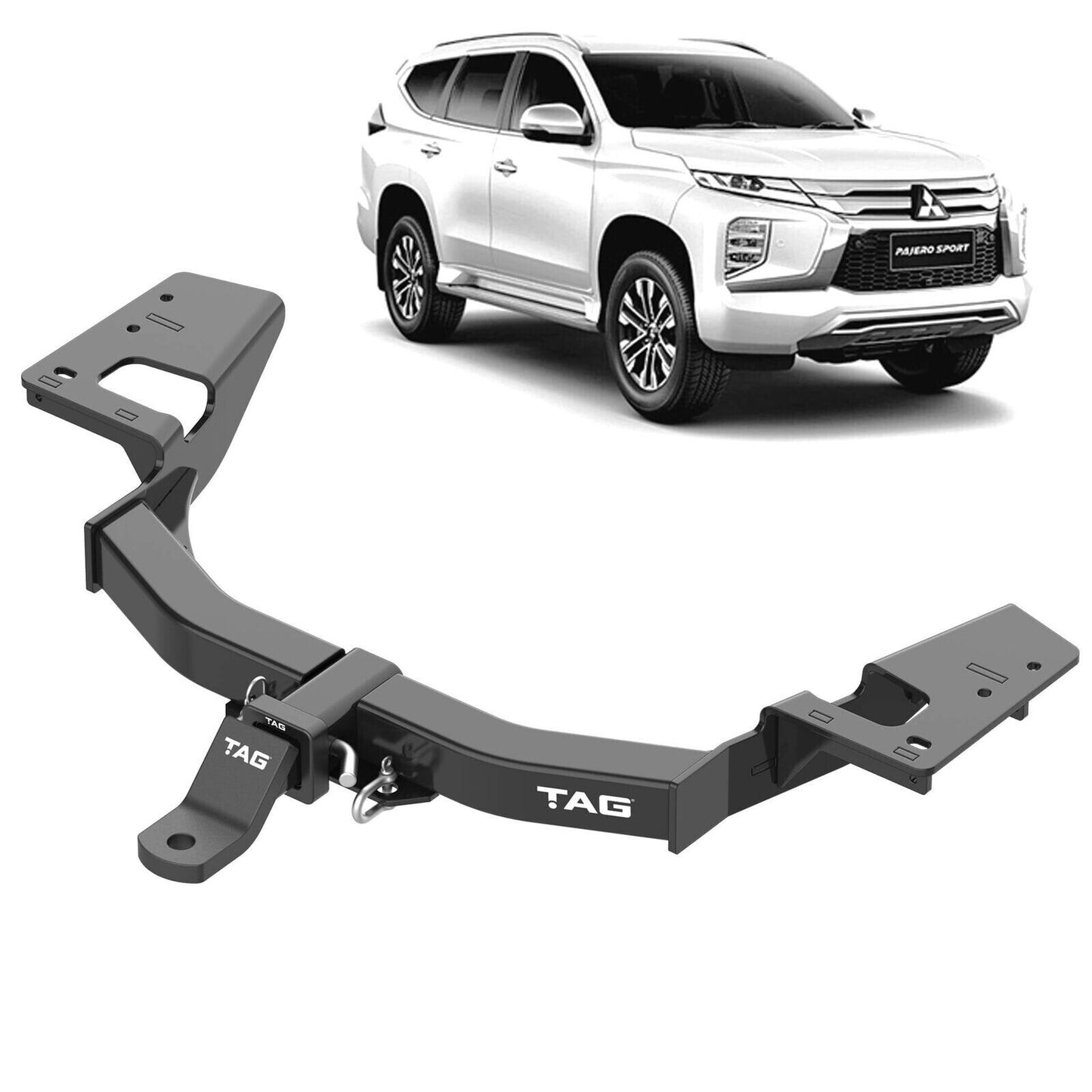 TAG Heavy Duty Towbar for Mitsubishi Pajero Sport (01/2015 - 11/2019) - QE Serie