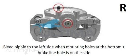 Brake Caliper Disc Caliper RIGH FRONT FOR MITSUBISHI TRITON ML-MN 2WD and 4WD