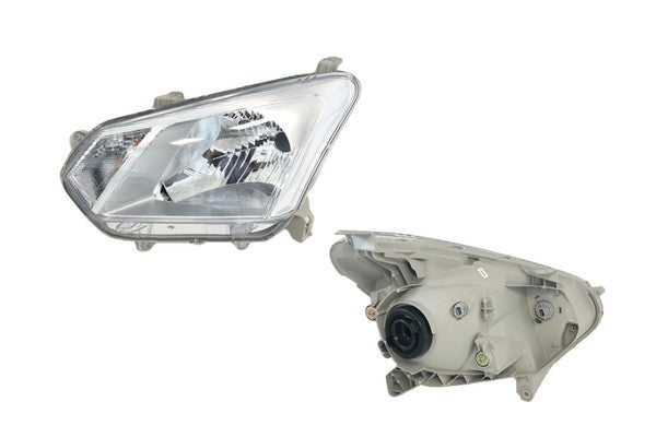 NEW LEFT SIDE HEADLIGHT FOR ISUZU D-MAX STD 11/2016-06/2020 HALOGEN TYPE CHROME