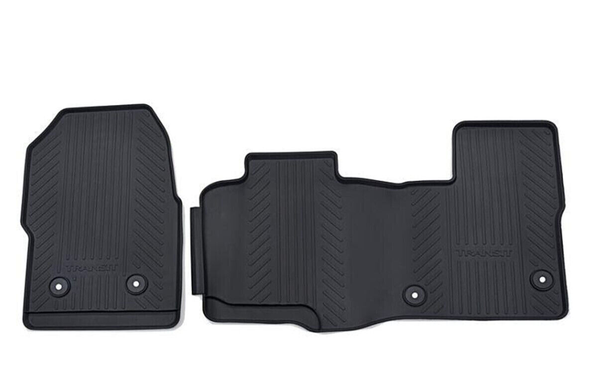GENUINE HEAVY DUTY RUBBER FLOOR MAT SET FOR FORD TRANSIT VO