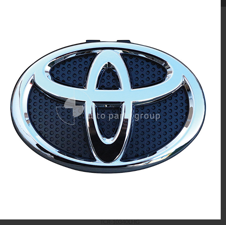 GENUINE FRONT GRILLE EMBLEM BADGE FOR TOYOTA COROLLA ZRE182-R 8/2012-3/2015 HATC