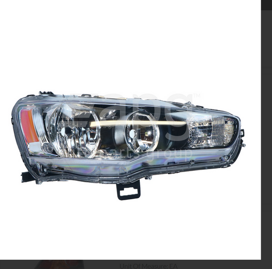 NEW DRIVER HEADLIGHT LAMP FOR Mitsubishi Lancer CF 11/2015-12/2017 SEDAN-HATCH