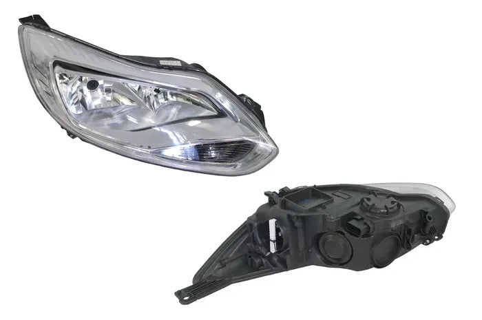 NEW RIGHT HEADLIGHT LAMP FOR FORD FOCUS LW 04/2011 ~ 11/2014 CHROME