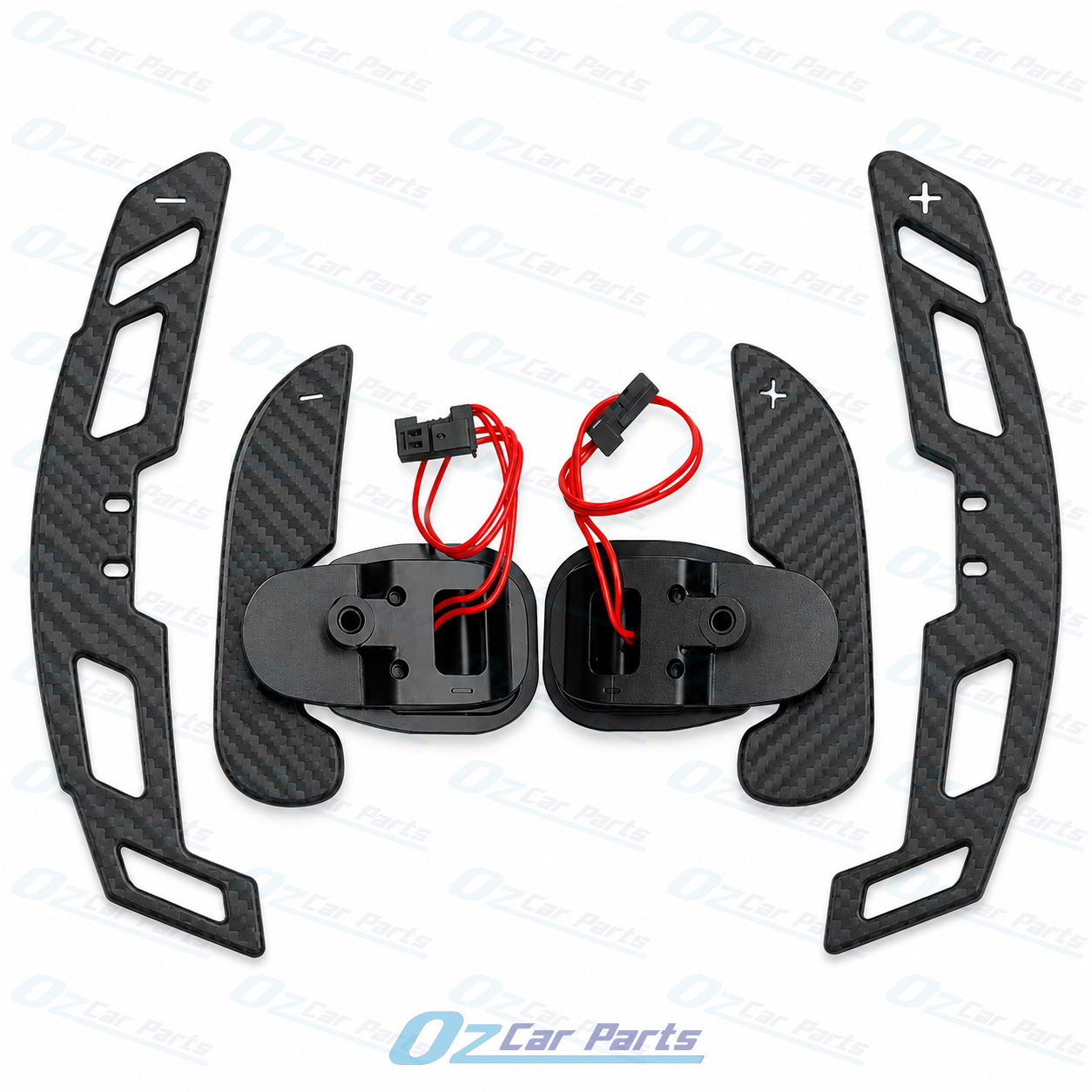 Carbon Fiber Magnetic Replacement Paddle Shifters (OEM Fit) for Mercedes Benz AMG A35 A45 W177 C63 W205 AMG GT GT63 C190 R190 X290 & A B C CLA CLS E GLA G GLB GLC GLE GLS S SL SLC