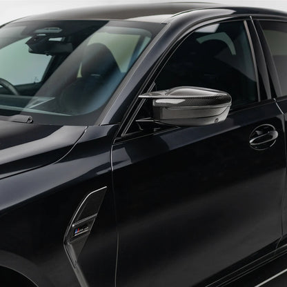 M-Performance Style Pre Pregged Dry Carbon Fiber Mirrors Caps for BMW M240i G42 / M340i LCI /M2 G87 / M3 G80 G81 / M4 G82 G83 2020+