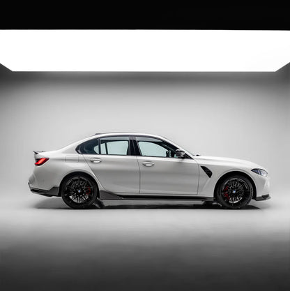M Performance Style Pre Pregged Dry Carbon Side Skirts for BMW M3 G80 G81 2020+